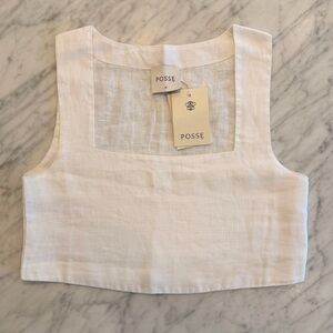 Posse Ivory Crop Top